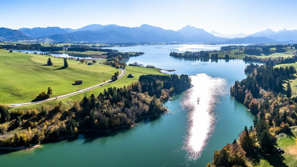 Lac Forggensee (Bavière) - Allemagne