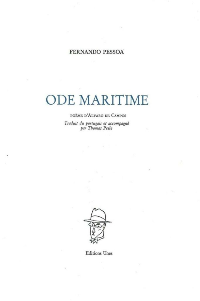 Couverture du livre Ode maritime de Fernando Pessoa