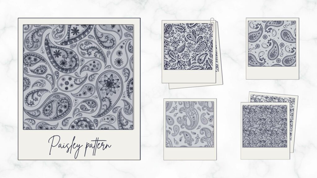 Motifs Paisley