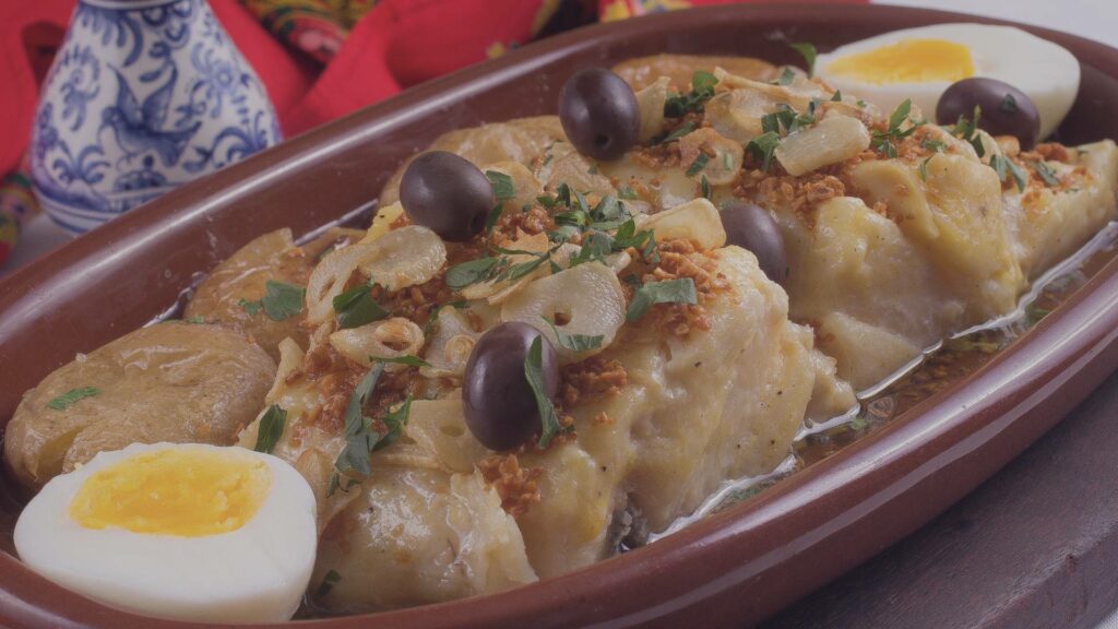 Plat de Bacalhau à Brás, une spécialité de la cuisine portugaise