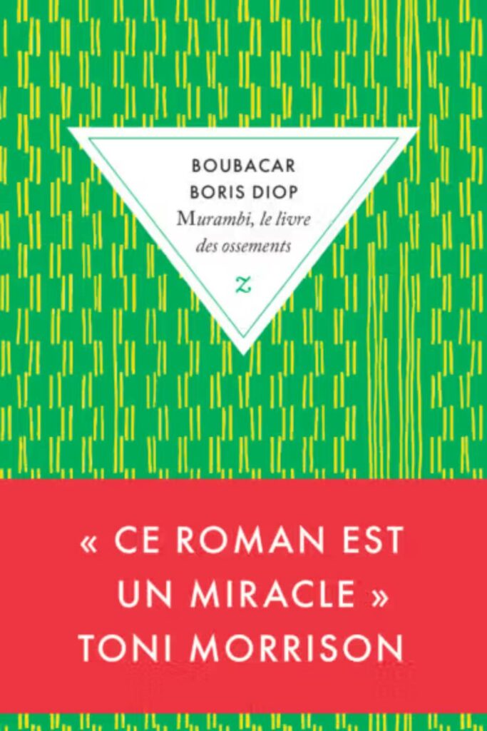 Couverture du livreMurambi, le livre des ossements de Boubacar Boris Diop, lauréat du Grand Prix Littéraire d'Afrique pour l'ensemble de son oeuvre en 2000.