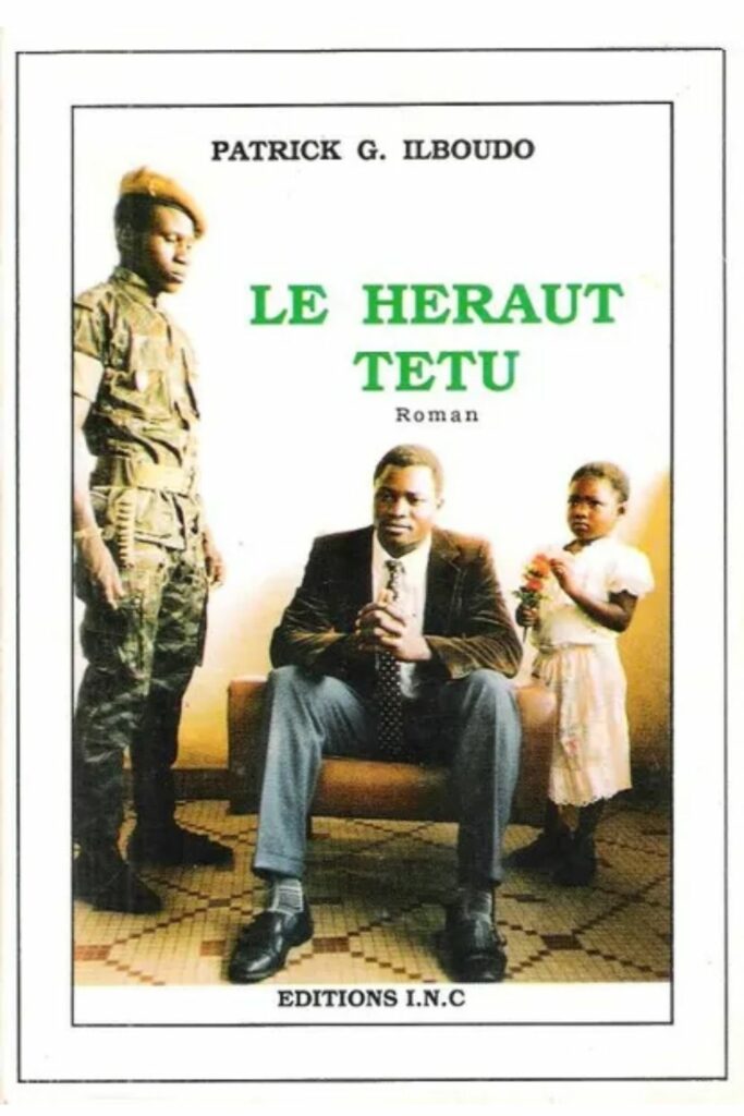 Couverture du livre Le Héraut têtu de Patrick G. Ilboudo, lauréat du Grand Prix Littéraire d'Afrique 1992.