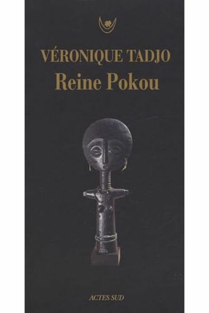 Couverture du livre Reine Pokou de Véronique Tadjo, lauréate du Grand Prix Littéraire d'Afrique 2005.