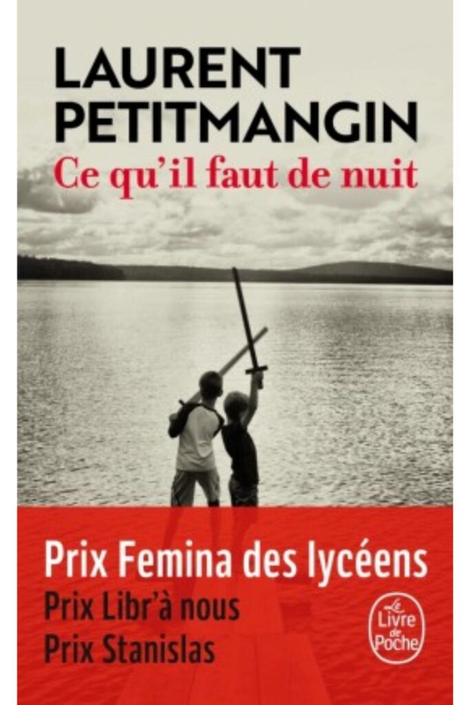 Couverture du livre Ce qu'il faut de nuit de Laurent Petitmangin, Prix des lecteurs Livre de Poche 2022