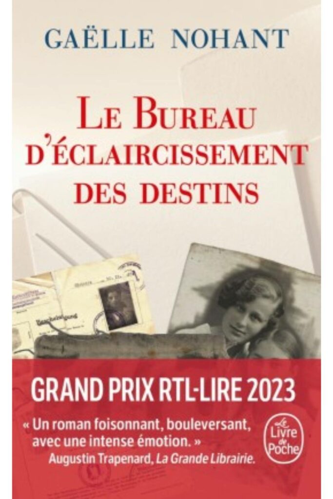 Couverture du livre Le bureau d'éclaircissement des destins de Gaelle Nohant