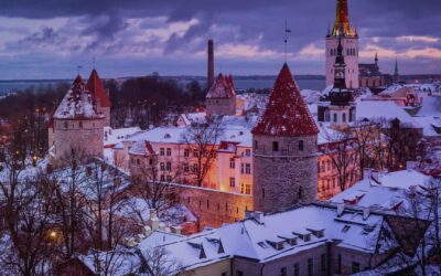 Tallinn en hiver : Un conte de fées baltique